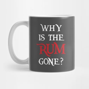 Why is the Rum Gone? Mug